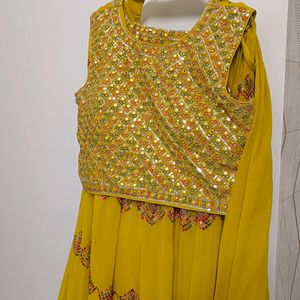 Haldi Designer Lehenga Choli Set