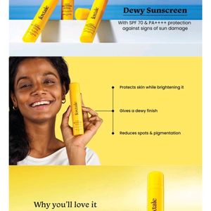 Foxtale Dewy Sunscreen Spf70 PA++++