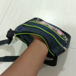 Jeans Fabric Slingbag