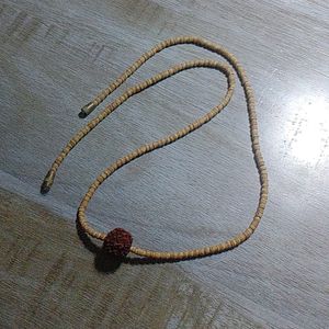 Tulsi Mala With Rudraksha.