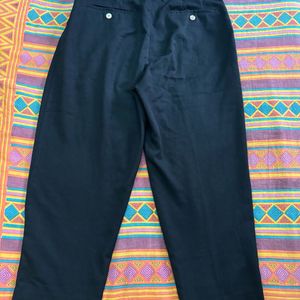 High Waisted Black Formsl Trouser