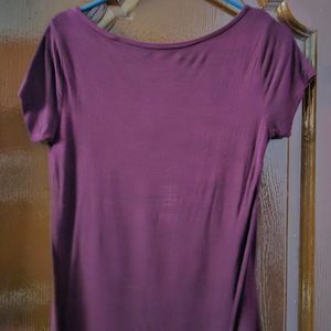 Blue Top By Harpa And Violet T-shirt B Code