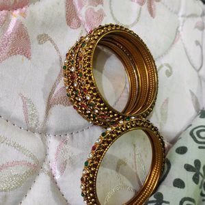 Gold Plated Bangles