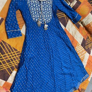 Anarkali Kurta With Pockets