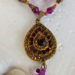 Purple Jewellery Set For Women