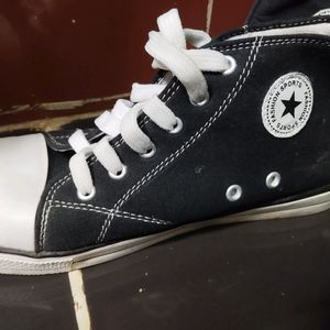 Black And White Converse Shoes