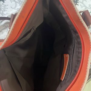 Marie Claire Orange Hand bag Sling