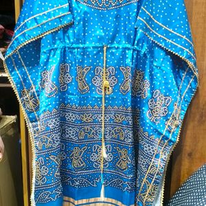 Bandhani Printed Kaftan