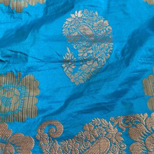 Used Blue Saree