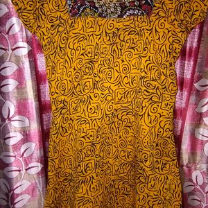 Short printed kurti