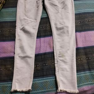 Black And Grey Colour Jeans