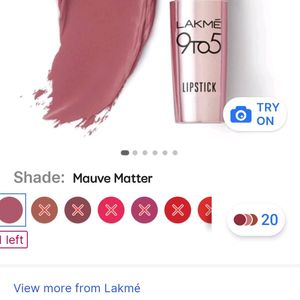 Lakme 9to5 Lipstick (Shade - Mauve Matter )