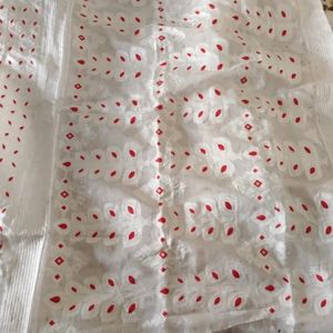 Meenakari Jamdani Saree