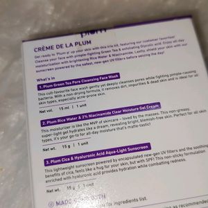 (Sealed)Plum Haul Of Fame Skincare Trio