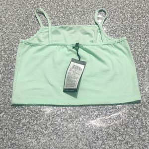 Mint Green Crop Top