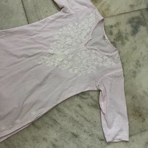 Pink Short Kurti