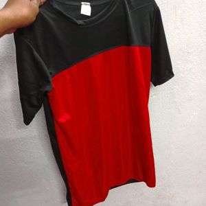 NEW BLACK ⚫  AND RED 🔴 TSHIRT for Men