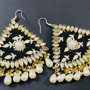 Fancy Party Wear Have Long Size Earrings