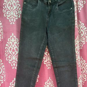 Black High Waisted Denims