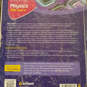 Arihant All in One Physics CBSE Class 12