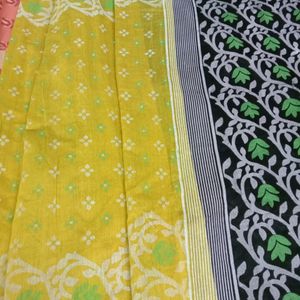 Cotton Blend Saree