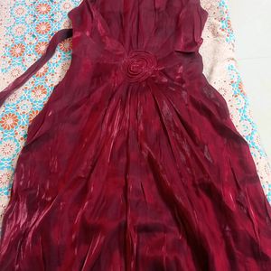 60% Off 🎉One Peice Dress Red Glittered