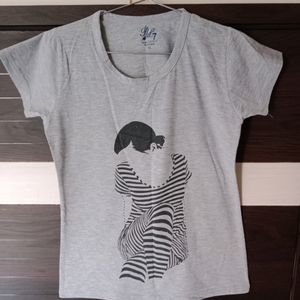 T-shirt CHEST-18|WAIST-20