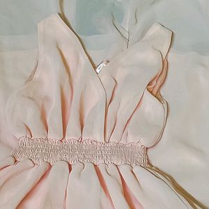 Pinteresty Peach Dress