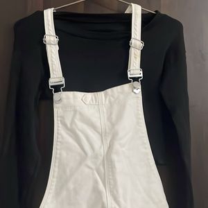 Dungaree With Black Top