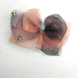 Hair Bow Clip Accessory