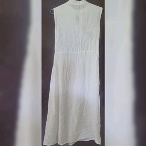 White High Slit Kurta