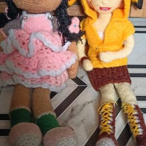 Handmade Crochet Woolen Dolls