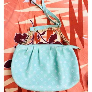 Cyan Color Purse 👛 😍