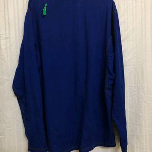 Champion Blue Long Sleeve T Shirt