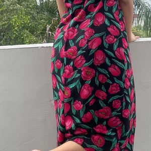 Floral Print Dress