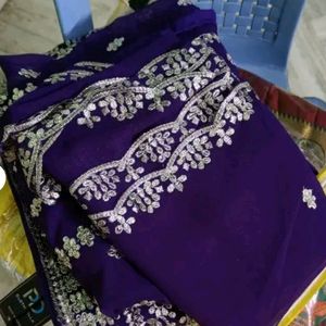 Purple Lehenga Choli Set