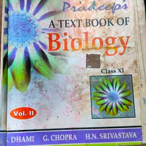 Pradeep Text Book In Biology Vol 2