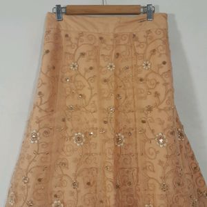 Peach Nude Bridal Lehenga (Women's)