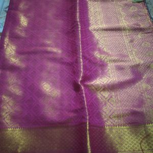 Beautiful Kanjivaram Saree With Blouse