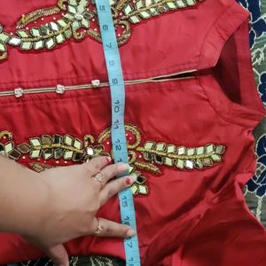 Sherwani Style Kurta Front Open