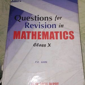 PK Garg Class 10 maths Question Book