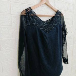 Net Summer Black Hot Tops