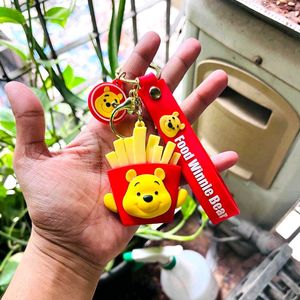 Foodie Pooh 3D Keychain - 1 Piece