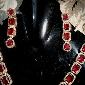 Jerkin Diamond Jewellery Set