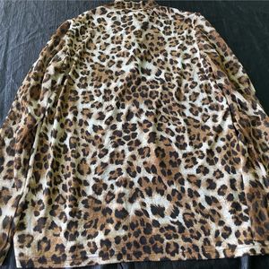 Tiger Print Full Sleeve Top