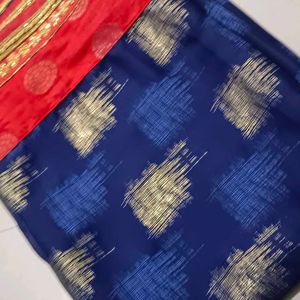 Georgette Saree No Blouse