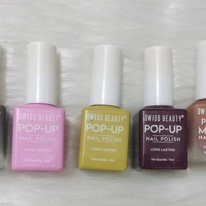 5 Pcs Swiss Beauty Nail Polish