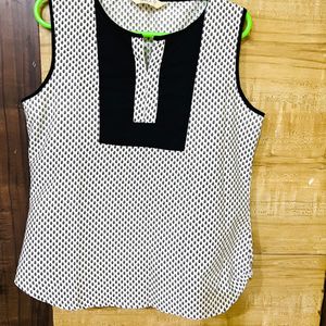 Black And White Kurti