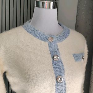 Pinteresty Autumn Furry Cardigan