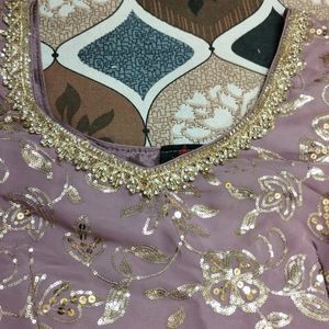 A heavy work festive wear sharara set